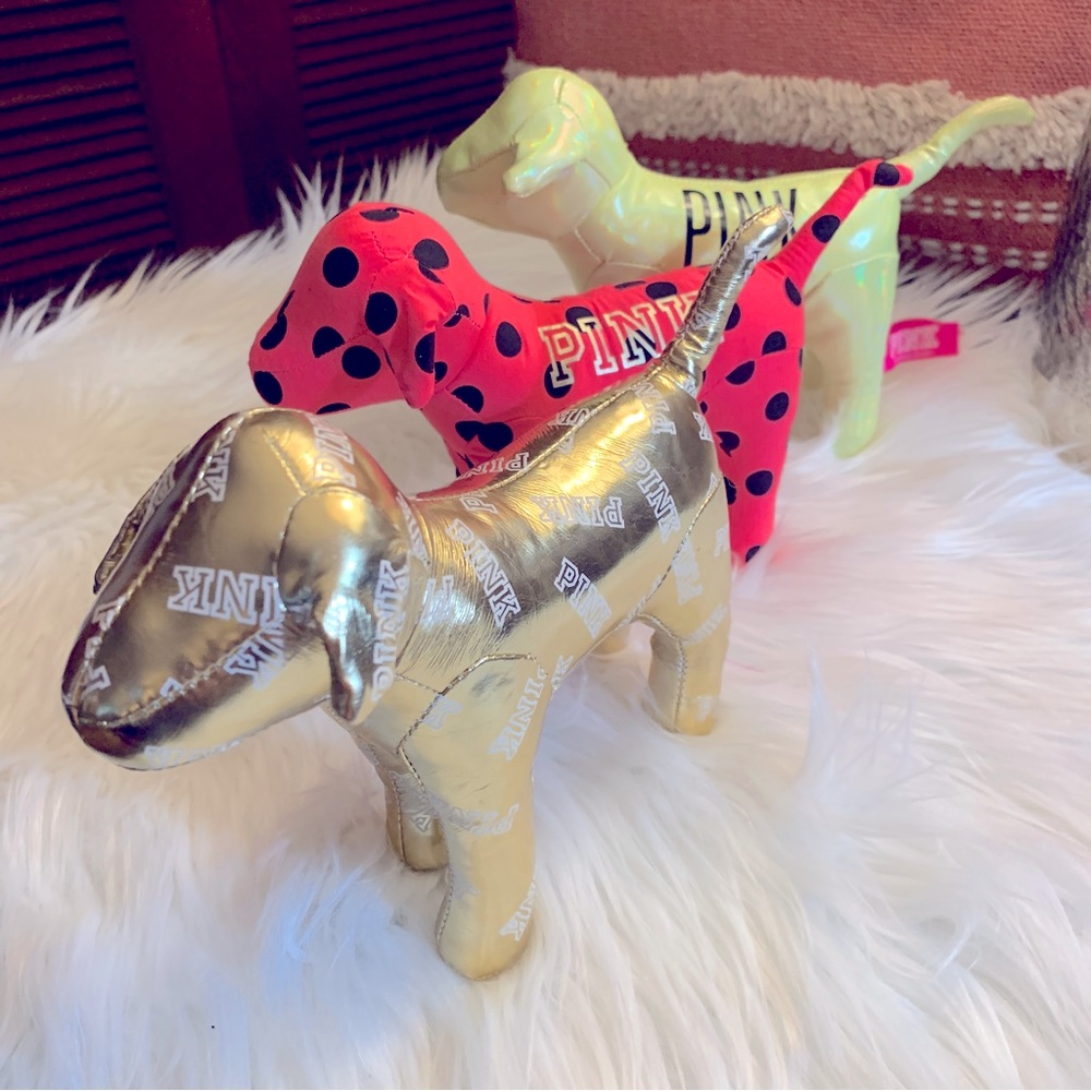 3 Victoria’s Secret PINK Brand Dogs